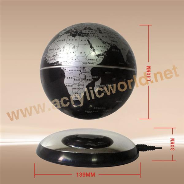electric floating display case for globe